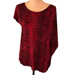 Michael Kors leopard print tunic size small